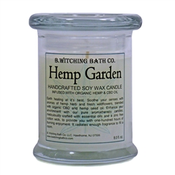 Hemp Garden - Apothecary Soy Wax Candles 8oz - 6 Pack