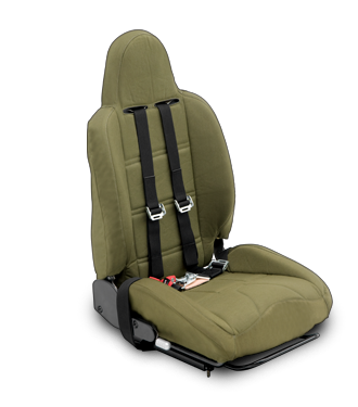 Energy Attenuating Aluminum 9-Position Reclining Seat