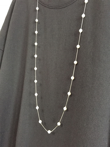Pearl Chandelier Necklace
