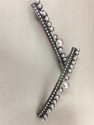 Pearl Crown Hair Pin (1ea)