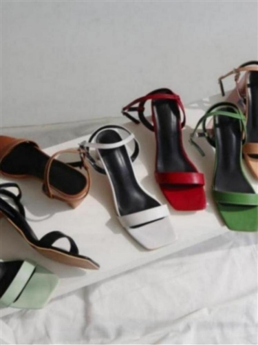 Strap Sandals (White/Black/Beige/Brown/Wine/Green/Mint) (225~250) (will ship within 1~2 weeks)