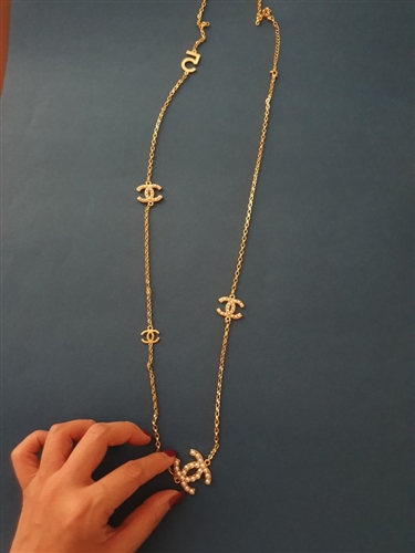 Chain Pearl Necklace (will ship within 1~2 weeks)