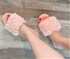 Pink Boucle Slipper (225~250) (will ship within 1~2 weeks)