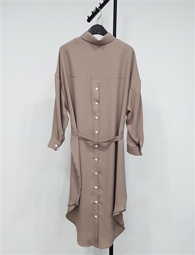 (Pre-Order) Button Dress (Beige/Mocha/Mint/Black) (will ship within 1~2 weeks)