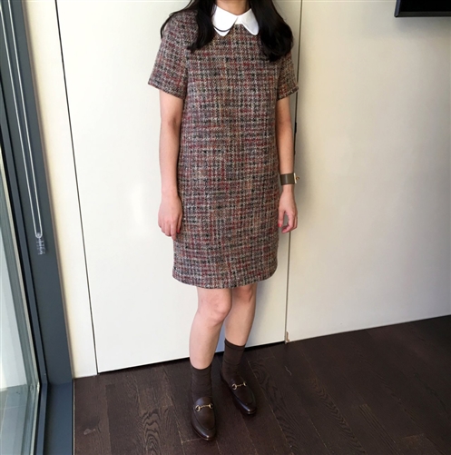 (~11/05) Tweed Dress (will ship within 1~2 weeks)