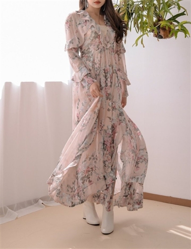 (~02/14) Pink Zimmer Aerial Dress (S/M) (will ship within 1~2 weeks)