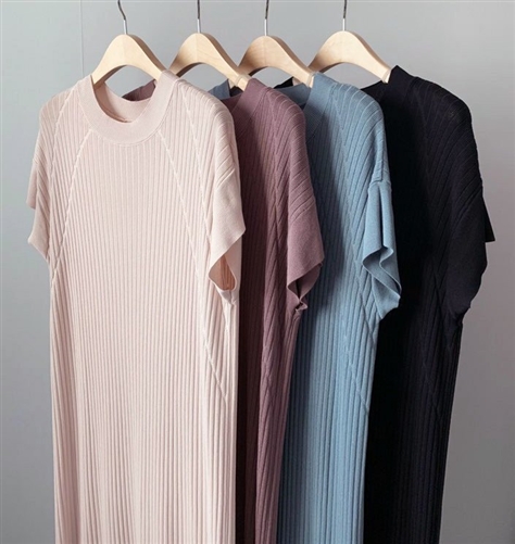 Issey Dress (Black/Ivory/Beige/Blue) (will ship within 1~2 weeks)