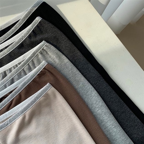 Kimo Leggings (LightBeige/Brown/Charcoal/Melange/Black) (will ship within 1~2 weeks)