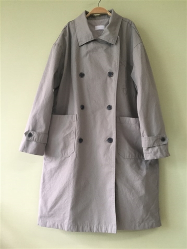 (2nd Reorder) Gray Trench Coat