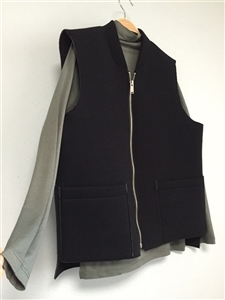 (2nd Reorder) Black Bonding Vest