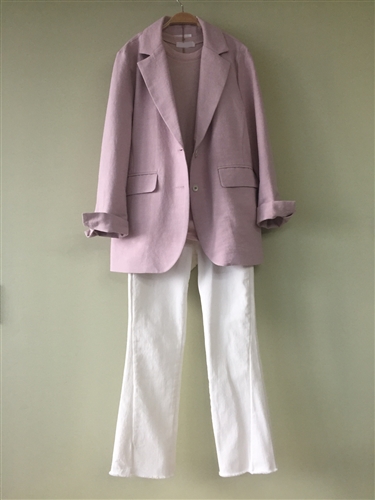 (Pre-Order) Pink Cotton Jacket (will ship within 1~2 weeks)
