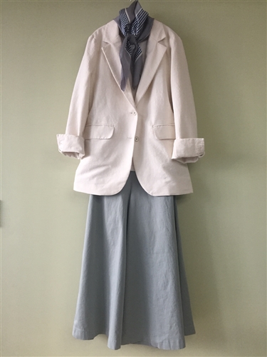 (Pre-Order) Ivory Cotton Jacket (will ship within 1~2 weeks)