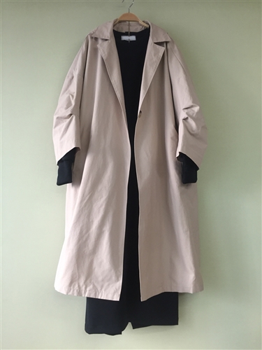 (Best; 3rd Reorder) Beige Unique Sleeve Long Jacket