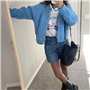 Blue GG Cardigan (will ship within 1~2 weeks)