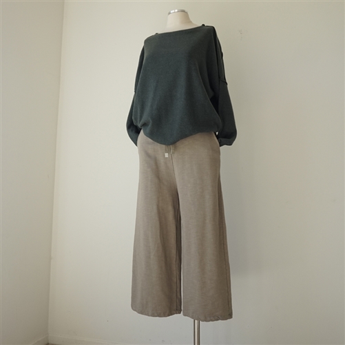 (2nd Reorder) Khaki Beige Luxury Cotton Pants