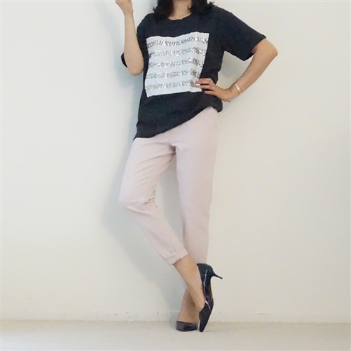 (2nd Reorder) Pink Spring Cotton Pants (S)