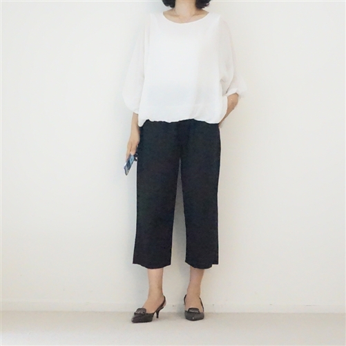 (4th Reorder) Linen Wide Pants (Beige/Charcoal/Black)