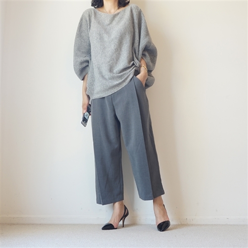 (2nd Reorder) Gray Luxury Formal Pants