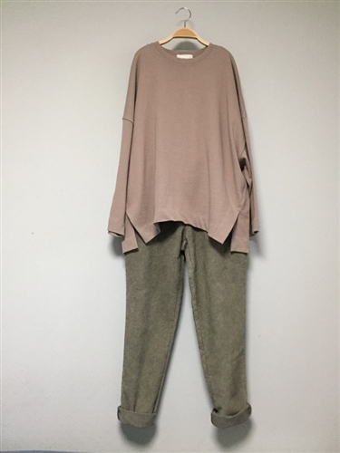 Khaki Corduroy Pants