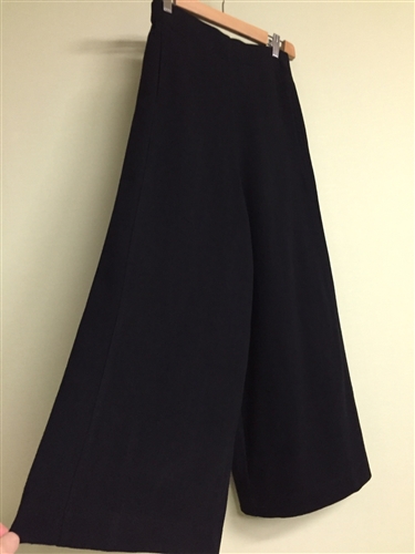 (Best; 3rd Reorder) Black Wide Pants