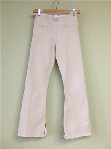 (Best; 3rd Reorder) Ivory Skinny Boots Cut Pants