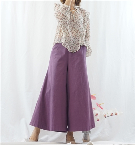 (Best; 2nd Reorder) Purple Skirt Pants