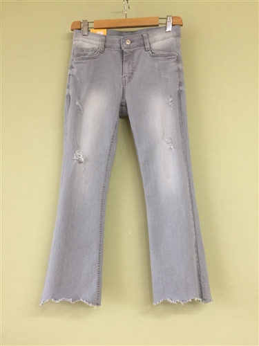 (Must-Have; Pre-Order) Ice Gray Bootcut Jeans (S/M/L) (will ship within 1~2 weeks)