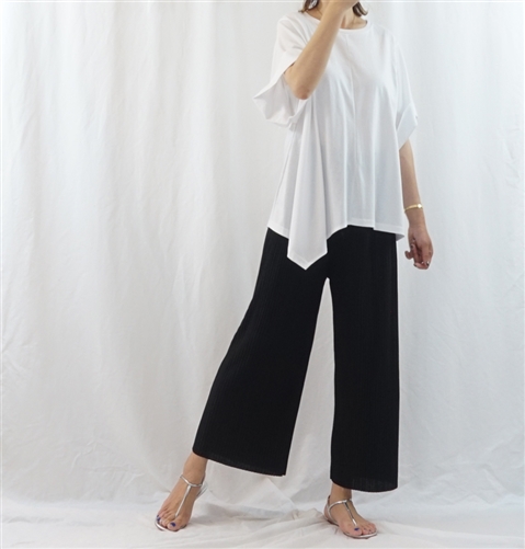 (Best; Back-Order; 2nd Reorder) Black Pleated Pants (will ship within 1~2 weeks)