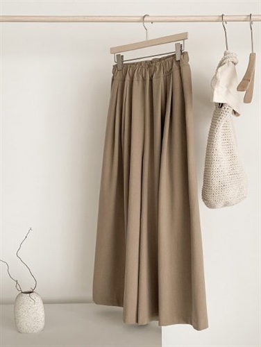 TT Wide Pants (Beige/Brown/Black) (will ship within 1~2 weeks)