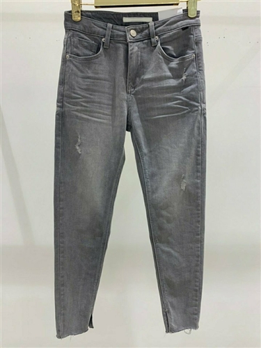 Gray Skinny Jeans (S/M/L) (will ship within 1~2 weeks)