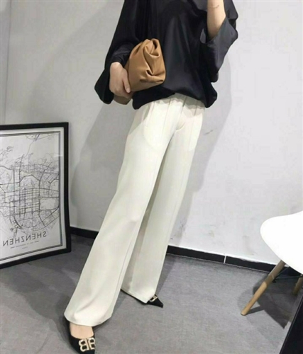 Ivory Chloe Pants (S/M/L) (will ship within 1~2 weeks)