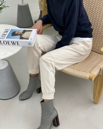 Ivory Easy Pants (will ship within 1~2 weeks)
