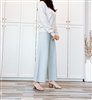 Sky WholeGarment Cashmere Pants (will ship within 1~2 weeks)