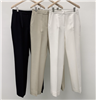 Yvs Silk Pants (S/M) (Ivory/Beige/Black) (will ship within 1~2 weeks)