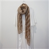 Brown Paisley Scarf