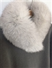 (Best, 3rd Reorder) Silver Gray Fox Fur