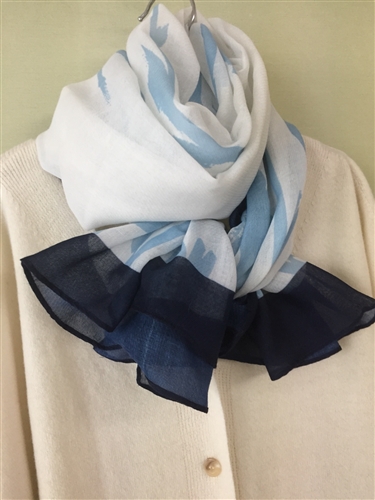(Pre-Order) Blue Long Scarf (will ship within 1~2 weeks)