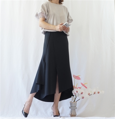 (Best; 3rd Reorder) Black Stylish Skirt