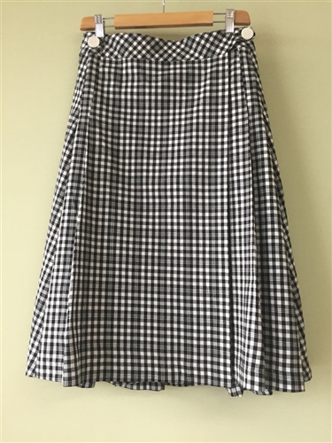 (Pre-Order) Check Wrap Skirt (S/M) (will ship within 1~2 weeks)