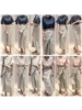 The Row Linen Skirt (GrayBeige/CreamBeige) (will ship within 1~2 weeks)