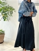 Black Tencel Skirt (will ship within 1~2 weeks)