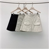 Pocket Skirt (Cream/Khaki/Black) (S/M)(will ship within 1~2 weeks)