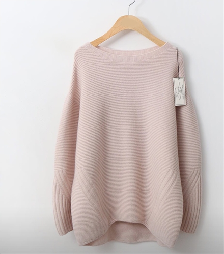 (Best; Back-Order; 2nd Reorder) Pink WholeGarment Knit (will ship within 1~2 weeks)