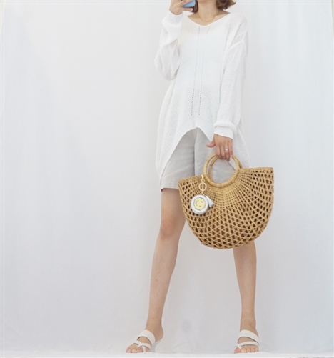 (BeachDaySpecial; Best; 2nd Reorder) Summer Back Tied Knit