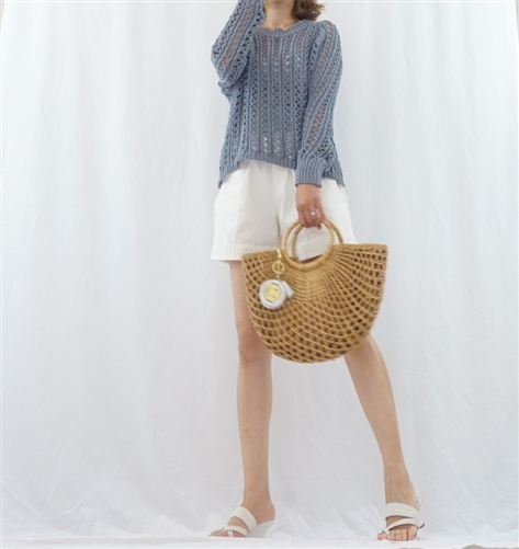 (BeachDaySpecial; Best; 2nd Reorder) Blue Summer Knit