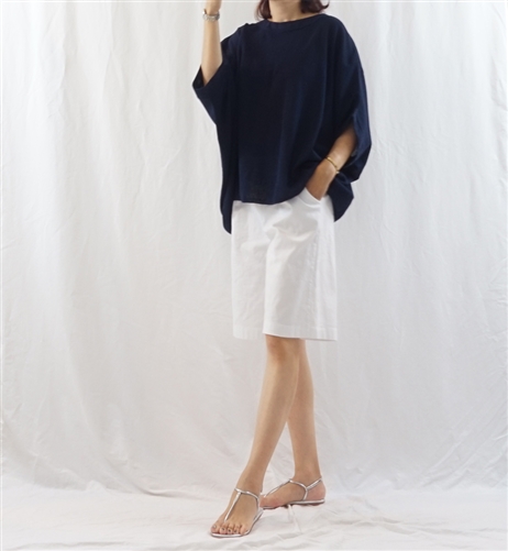 (Best; Back-Order; 2nd Reorder) Navy Summer Volume Knit  (will ship within 1~2 weeks)