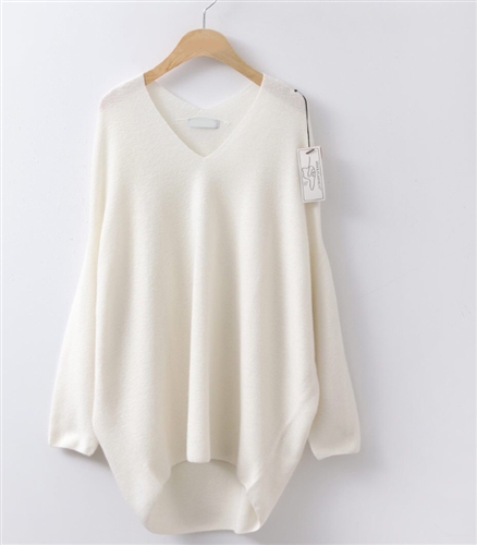 Ivory Wholegarment Stylish Knit