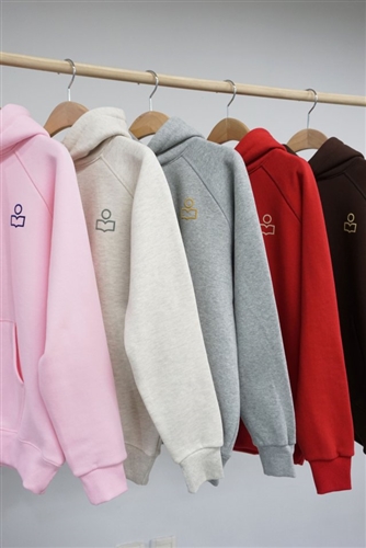 (~02/27) 19SS Malibu Hoodie (Pink/ Oatmeal/ Gray/ Red/ Brown) (will ship within 1~2 weeks)