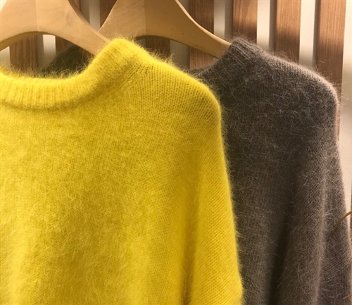 Angora Knit (Yellow/Gray) (will ship within 1~2 weeks)