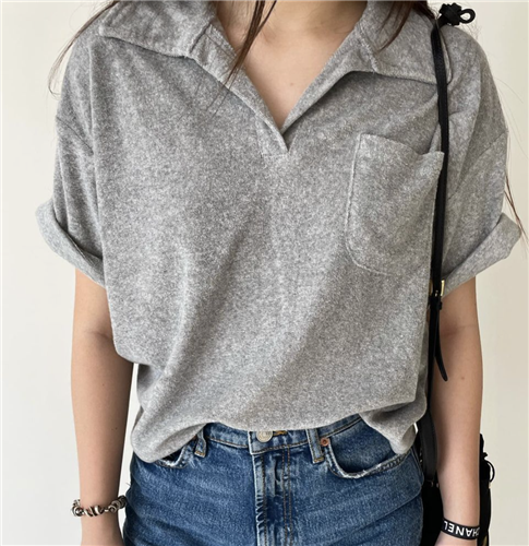 Gray Collar T (will ship within 1~2 weeks)